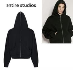 entire studios ジップパーカー