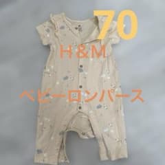 H&M ベビー ロンパース うさぎ柄のサムネイル