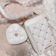 Rosé Muse スマホショルダーバッグ 薄いピンクのサムネイル