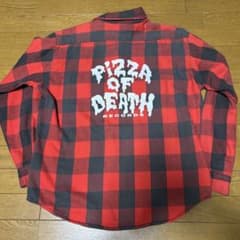 p*r様 Pizza of death × gainground ネルシャツ　ハ Pizza of death × gainground ネルシャツ ハイスタ - メルカリ