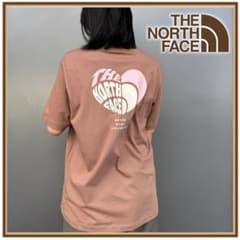 ☆海外限定!大人気かわいいTHE NORTH FACバレンタインハートTシャツ 