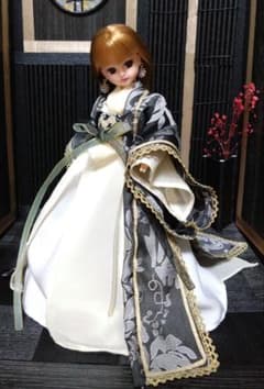 漢服風、 古代中国風衣装セット リカちゃん、アイシードール、ブライス