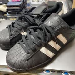 adidas アディダス SUPER STAR BLACK 26.5センチのサムネイル