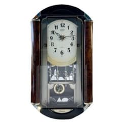 希少】RHYTHM 壁掛けからくり時計 4MJ849RH リズム時計 - メルカリ