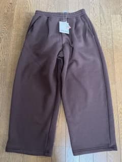 しまむら　SONNY HOUSE 茶色　ブラウン　淡色　裏起毛　パンツ　ズボン