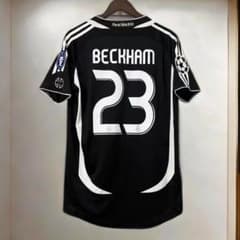 06-07 レアル・マドリード ベッカム BECKHAM 23 半袖 シャツ - メルカリ