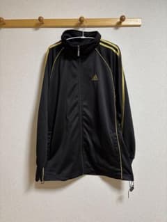 adidas トラックジャケット ブラック×ゴールドのサムネイル