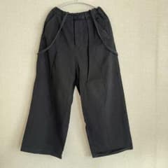 niko and… サスペンダー付きワイドパンツ ブラック Mサイズのサムネイル