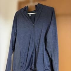 UNIQLO パーカー ネイビー Mのサムネイル