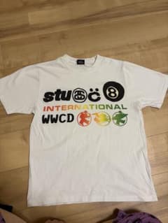 stüssy ホワイト Tシャツ WWCDのサムネイル