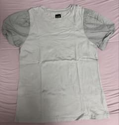 GAP パフスリーブ 半袖Tシャツ ライトグリーン XXSのサムネイル