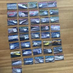 新幹線　カード　全40枚＋レア1枚のサムネイル