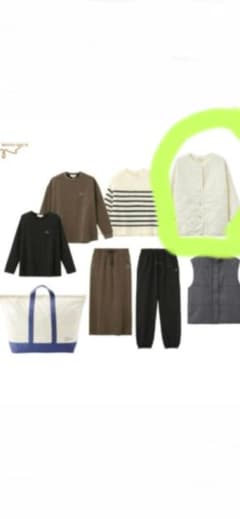 しまむらLOGOS　DAYS 福袋2024年末販売 ホワイトダウンジャケット