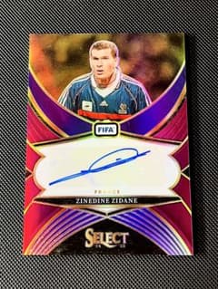 【49枚限定】Panini Select ジダン 直筆サインカードのサムネイル