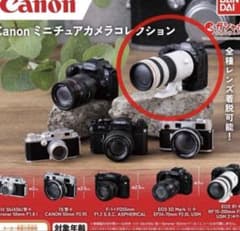 Canon ミニチュアカメラコレクション ガチャガチャのサムネイル