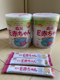 E赤ちゃん 粉ミルク 800g×2缶 + パウチ3本 - メルカリ