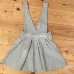 【美品】Lindsay サロペット スカート 140のサムネイル