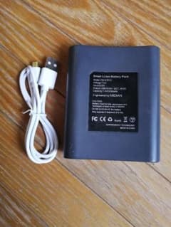 けんた様専用　空調服バッテリー　7.4v 5200mAh USB&DC出力のサムネイル