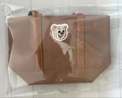新品未使用】FEILER オールドテディ ワッペントートバッグ ベージュ 小