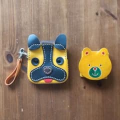 アニマルモチーフ レザーコインケース 2点セットのサムネイル