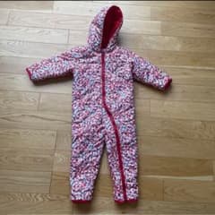 [Excellent Condition] WILL MERY Floral Ski/Snowwear Size 90 (Ages 0-2)