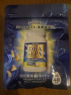 サントリーDHA&EPA+セサミンEXのサムネイル