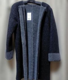 KBF+ woolボアコート チャコールのサムネイル