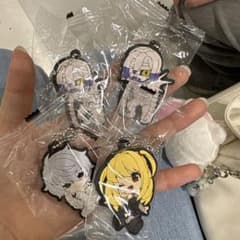 バラ売り可　DEATH NOTE　カプセルラバーキーホルダー デスノートのサムネイル