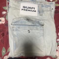 GUAPI AQUA BLUE STACKED PREMIUM デニム drip - メルカリ