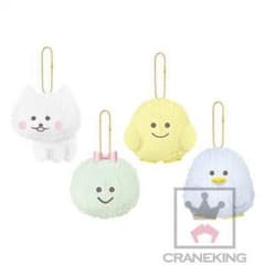 4種セット！ほわころくらぶ カバンに付けられるでっかいぬいぐるみのサムネイル