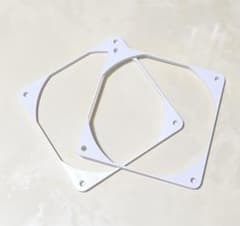 120mmファン用スペーサー5mm厚 2個のサムネイル
