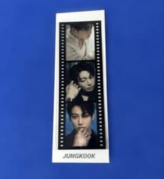 BTS JUNGKOOK 4カットフィルムブックマーク BTS JUNGKOOK 3カットフィルムブックマーク - メルカリ
