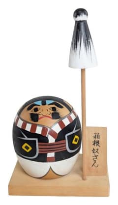 箱根奴さん 創作こけし 郷土玩具 昭和レトロ 12-28cmのサムネイル
