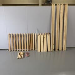 美品☆IKEA ウトーケル ベッド2台セット マットレス付 - メルカリ