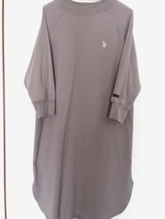 tawachin様専用　着画ありUS POLO 七分袖ワンピースのサムネイル