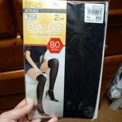 ひざ上丈 80デニールストッキングのサムネイル