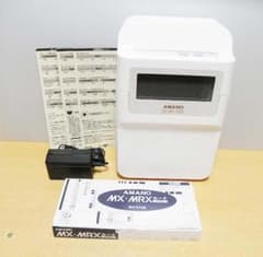 カード97枚付 AMANO タイムレコーダー MX-1000 通電印字確認 - メルカリ
