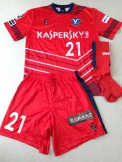 Y.S.C.C横浜 選手用ユニフォーム上下ソックスセット 選手支給品