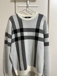 AZUL by MOUSSY チェックニット Mのサムネイル