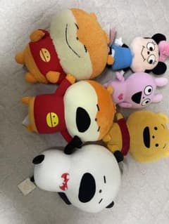 ※　にしむらゆうじ作品　ぬいぐるみ6点のサムネイル