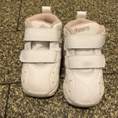 ASICS ベビーシューズ ホワイト/ゴールドのサムネイル