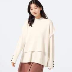 新品　マルチウェイセーター　Sサイズ　オフホワイトのサムネイル