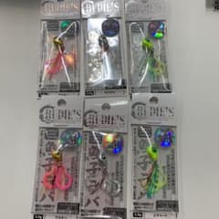 ルーディーズ 魚子ラバ　3g 3色セット6個セットのサムネイル
