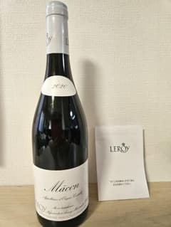 LEROY メゾン・ ルロワ マコン 2020 赤ワイン 750ml LEROY メゾン・ ルロワ マコン 2020 赤ワイン 750ml - メルカリ