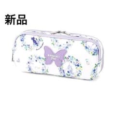 新品ANNASUIminiアナスイミニ肩フラワーリース柄多機能ポーチペン