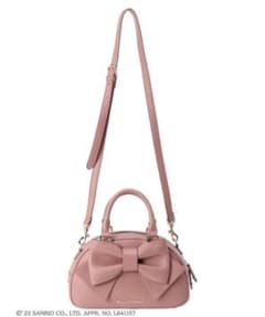 Maison de FLEUR 2way リボンバッグ ピンクのサムネイル