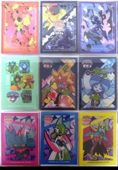 ポケモンカード デッキシールド キャラクタースリーブ 9種類 バラ売り
