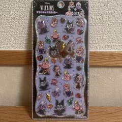 ディズニー　プチドロップステッカー シール　ヴィランズ　新品未開封　正規品のサムネイル