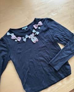 TOCCA 長袖カットソー 130 120 110バレエシューズ刺繍 - メルカリ