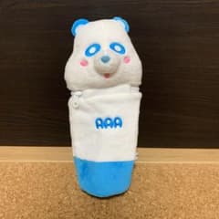 専用【AAA】 え〜パンダ　ペットボトルホルダー　青のサムネイル